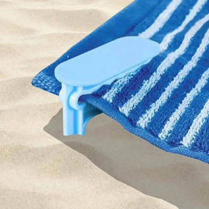 Beach Towel Holder Clip – Keep Your Towel Secure in Wind & Sand